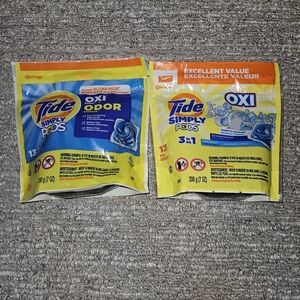 Simply Pods Oxi Laundry Detergent - Yellow and Blue